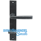 HALC� Dr�ckergarnitur HALL - auf Schild WC 90, TS-50, schwarz passiviert