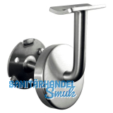 SCH�SSWENDER Handlauftr�ger mit Auflegeplatte,Rosette mit Abdeckplatte,Edelstahl