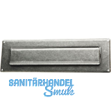 HALC� Briefeinwurf 285 x 85 mm, Eisen verzinkt schwarz passiviert