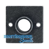 HALC� Dr�ckerosette HALL & S�LL, 52 x 52 mm, verzinkt schwarz passiviert