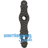 HALC� Langschild SILL - BB 90, Stahl schwarz lackiert