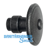 HALC� Knopfdr�ckerlochteil FULP & IMST - rund fix �60, schwarz passiviert