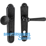 Sicherheits-Wechselgarnitur KALTENBACH PZ88, rechts, verzinkt schwarz passiviert