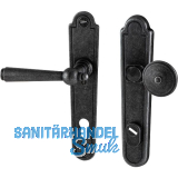 Sicherheits-Wechselgarnitur KALTENBACH PZ92, links, verzinkt schwarz passiviert