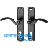 Sicherheits-Dr�ckergarnitur STUBAI PZ88, verzinkt schwarz hell passiviert