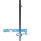 HALC� Sto�griff flach - L=1200mm, LA=1030 , verzinkt schwarz passiviert