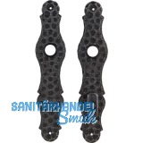 HALC� Langschild SILL - WC 90, schwarz passiviert