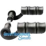 SCH�SSWENDER Dr�ckerpaar TYROL - Ansatz 18 mm, VK 8 mm, schwarz passiviert