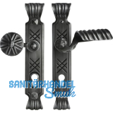 Sicherheits-Wechselgarnitur ALPINA PZ88, rechts, TS-80, schwarz passiviert