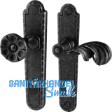 Sicherheits-Wechselgarnitur TUX PZ92, rechts, verzinkt schwarz passiviert