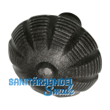 HALC� Knopfdr�ckerlochteil rund drehbar � 56, schwarz passiviert