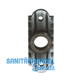 SCH�SSWENDER Dr�ckerrosette - 28 x 70 mm, Ansatz 18 mm, schwarz passiviert