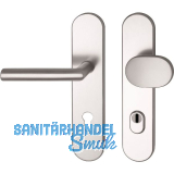 GRUNDMANN Sicherheits-Wechselgarnitur 2552 L-Form,KZS,8,5 mm,RC2,silber eloxiert