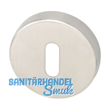 MARCHESI Schl�sselrosette BB, � 50 mm, H�he 7 mm, Edelstahl matt