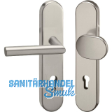 GRUNDMANN Sicherheits-Wechselgarnitur 2552 L-Form, 8,5 mm, RC2, Edelstahl matt