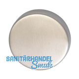 Blindrosette WG mit Universaltr�ger "U", � 50 mm, H�he 8 mm, Edelstahl