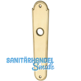 MARCHESI Langschild L�FFELFORM/POSTHORN - BB 90, Messing poliert