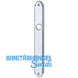 Langschild ALT - WIEN, BB 90, o. Hangerl, Messing verchromt