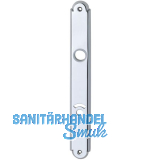 Langschild ALT - WIEN, WC 90, f�r Not�ffner, Messing verchromt