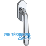 GRUNDMANN Fenstergriff ALT - WIEN 904HA, VK 7x35, m Rast., Messing verchromt