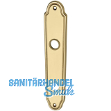 MARCHESI Langschild K�LN - WC 90, Messing poliert