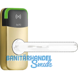 SALTO Abdeckplatte XS4 Mini Metall Edelstahl Messing poliert PVD