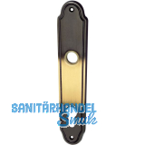 MARCHESI Langschild K�LN/L�FFELFORM - PZ 88, Messing patiniert