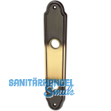 MARCHESI Langschild K�LN - WC 90, Messing patiniert