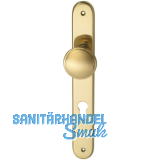 Haust�r - Knopflangschild ELEGANT 22, PZ88, Messing poliert