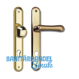 Haust�rwechselgt. ELEGANT 22 - auf Langschild PZ88, Messing poliert