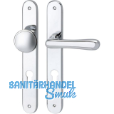 Haust�rwechselgt. ELEGANT 22 - auf Langschild PZ88, Messing verchromt