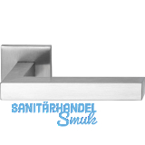 MARCHESI Dr�ckerpaar SQUARE auf Flachrosette, Edelstahl matt