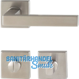 MARCHESI Dr�ckergarnitur CHIA WC, mit St�tznocken, Edelstahl matt