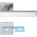 MARCHESI Dr�ckergarnitur SQUARE auf Flachrosette BB, Edelstahl matt