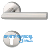 MARCHESI Dr�ckergarnitur GEHRUNG PZ, ohne St�tznocken, Edelstahl matt