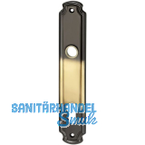 MARCHESI Langschild SCH�NBRUNN - PZ 88, Messing patiniert