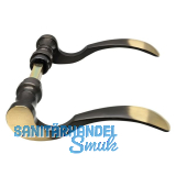 MARCHESI Dr�ckerpaar L�FFELFORM - Messing patiniert