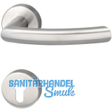 MARCHESI Dr�ckergarnitur ARC - auf Rosette PZ, 38 - 45, Edelstahl matt