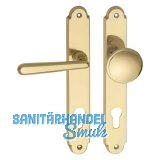 MARCHESI FH Wechselgarnitur ALT-WIEN - auf Schild PZ88, links, Messing poliert