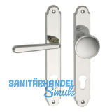 MARCHESI FH Wechselgarnitur ALT-WIEN - auf Schild PZ88, links, Messing verchromt