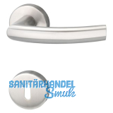 MARCHESI Dr�ckergarnitur RIGA - auf Rosette BB, 38 - 45, Edelstahl matt