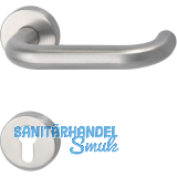 MARCHESI Dr�ckergarnitur HARMONIE - auf Rosette PZ, 38 - 45, Edelstahl matt