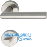 MARCHESI Dr�ckergarnitur GEHRUNG WC, mit St�tznocken, Edelstahl matt