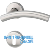 MARCHESI Dr�ckergarnitur MOSKAU - auf Rosette PZ, 38 - 45, Edelstahl matt