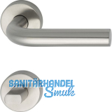 MARCHESI Dr�ckergarnitur HORIZONT - auf Rosette WC, 38 - 45, Edelstahl matt