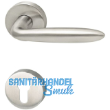 MARCHESI Dr�ckergarnitur VERONESE - auf Rosette PZ, 38 - 45, Edelstahl matt