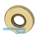 MARCHESI Dr�ckerrosette 50 mm, Ansatz 18 mm, Messing poliert, verdeckt