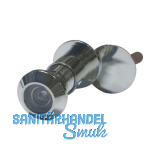 T�rgucker � 12 mm, Weitwinkel 200�, TS 35-55 mm, Messing verchromt