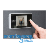 Video-T�rspion Door eGuard DG 8100, Weitwinkel 105�, Kunststoff schwarz/wei�
