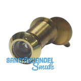 T�rgucker � 14 mm, Weitwinkel 170�, TS 25-45 mm, Messing poliert